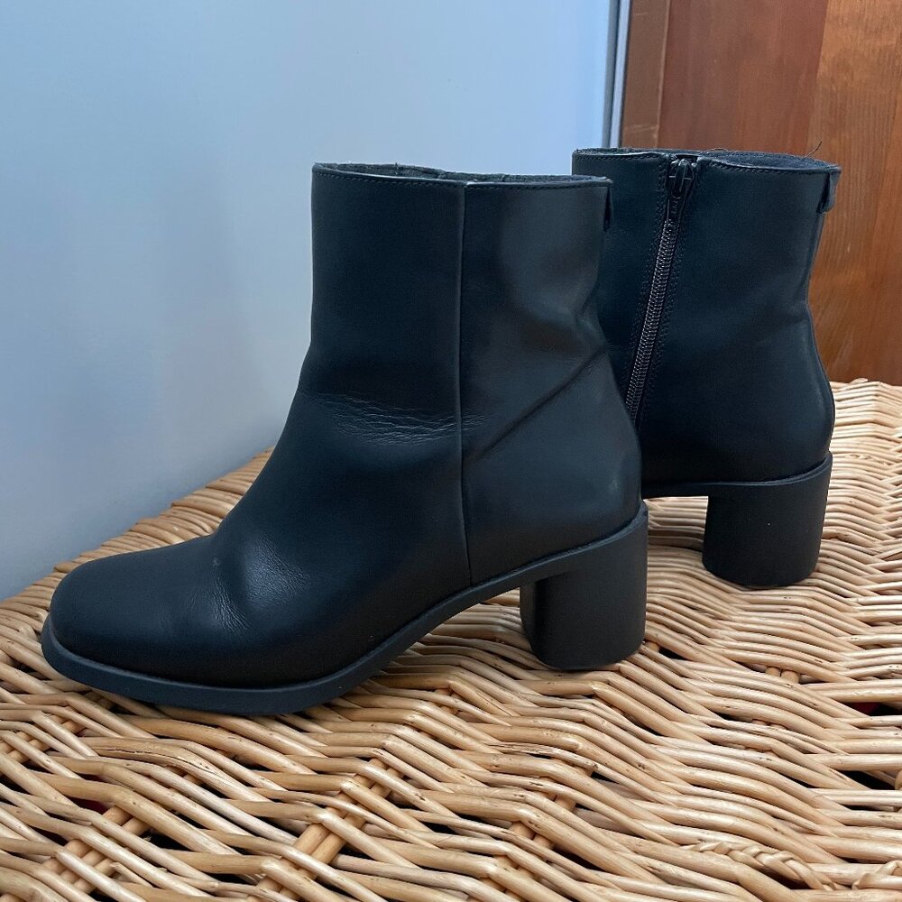 Camper Black Ankle Boots
